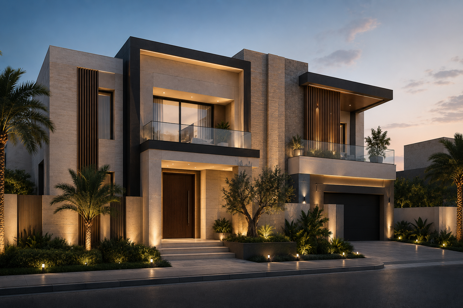 أحدث صيحات التصميم الخارجي للفيلات
