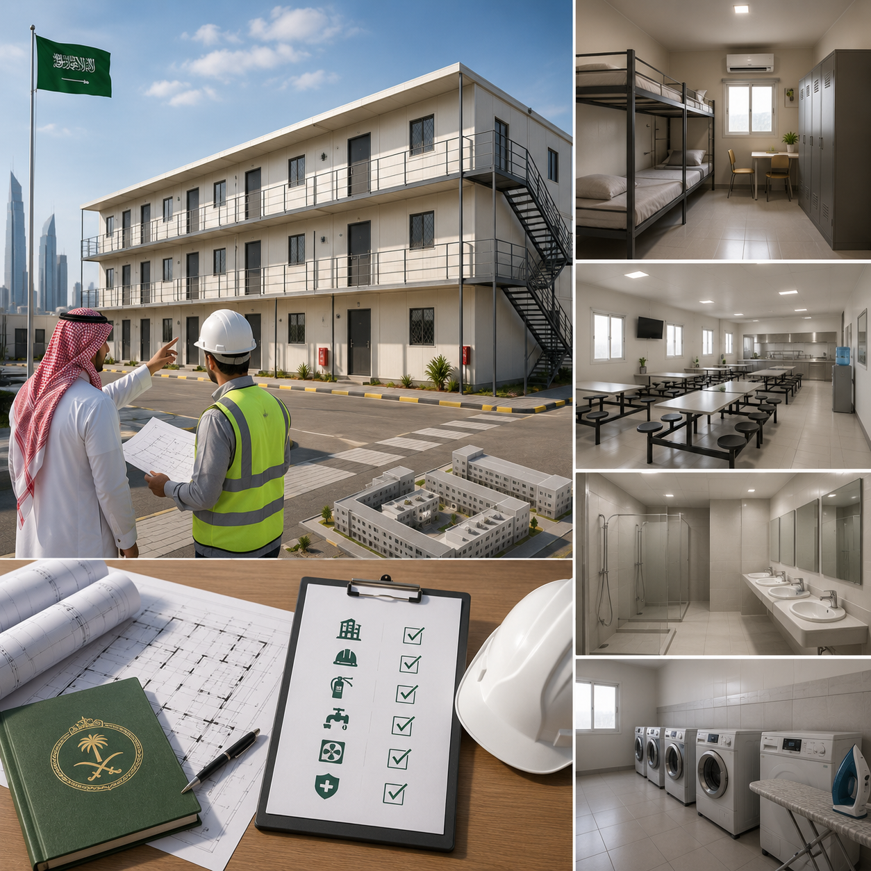 ترخيص سكن العمالة في السعودية: الاشتراطات والمتطلبات